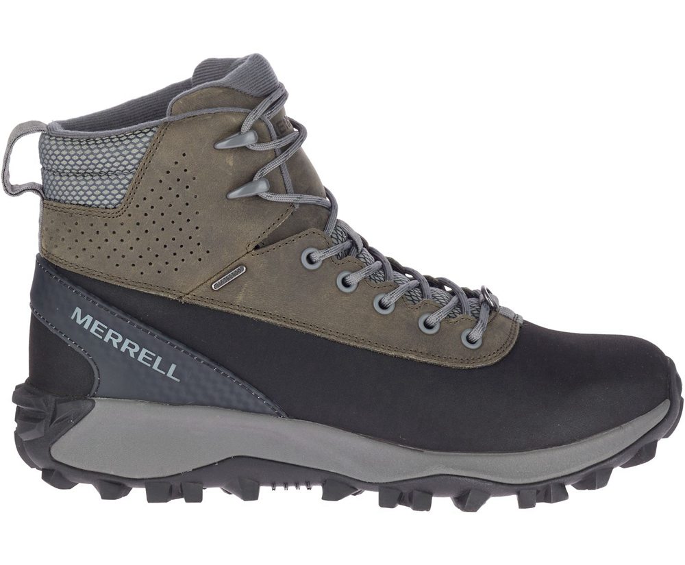 Merrell Støvler Herre - Thermo Kiruna Mid Shell Waterproof - Grå/Sort - OCM435029